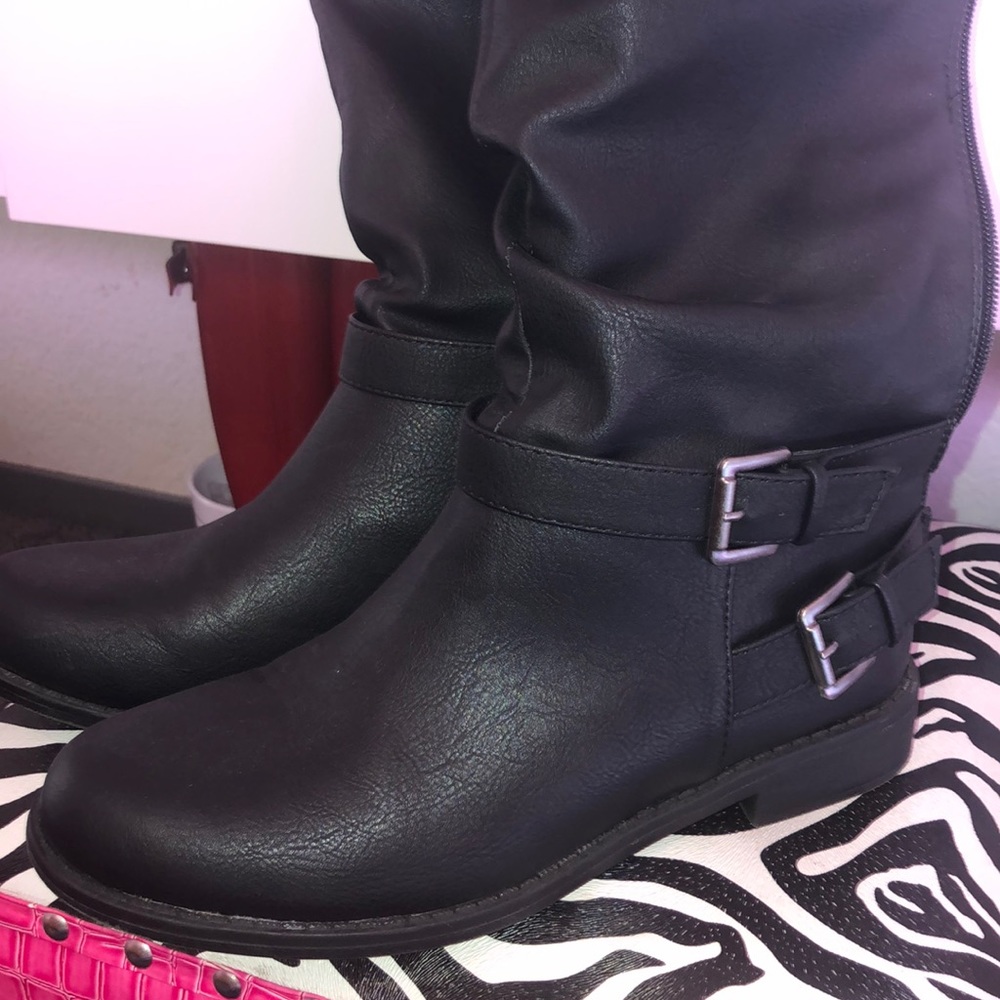 Knee high boots